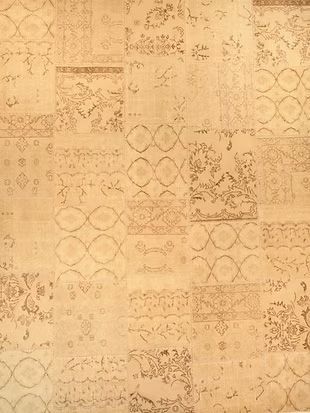 A close up of a piece of paper with a pattern on it.