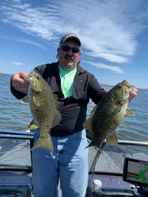 Spring time Bass fishing on Lake Champlain