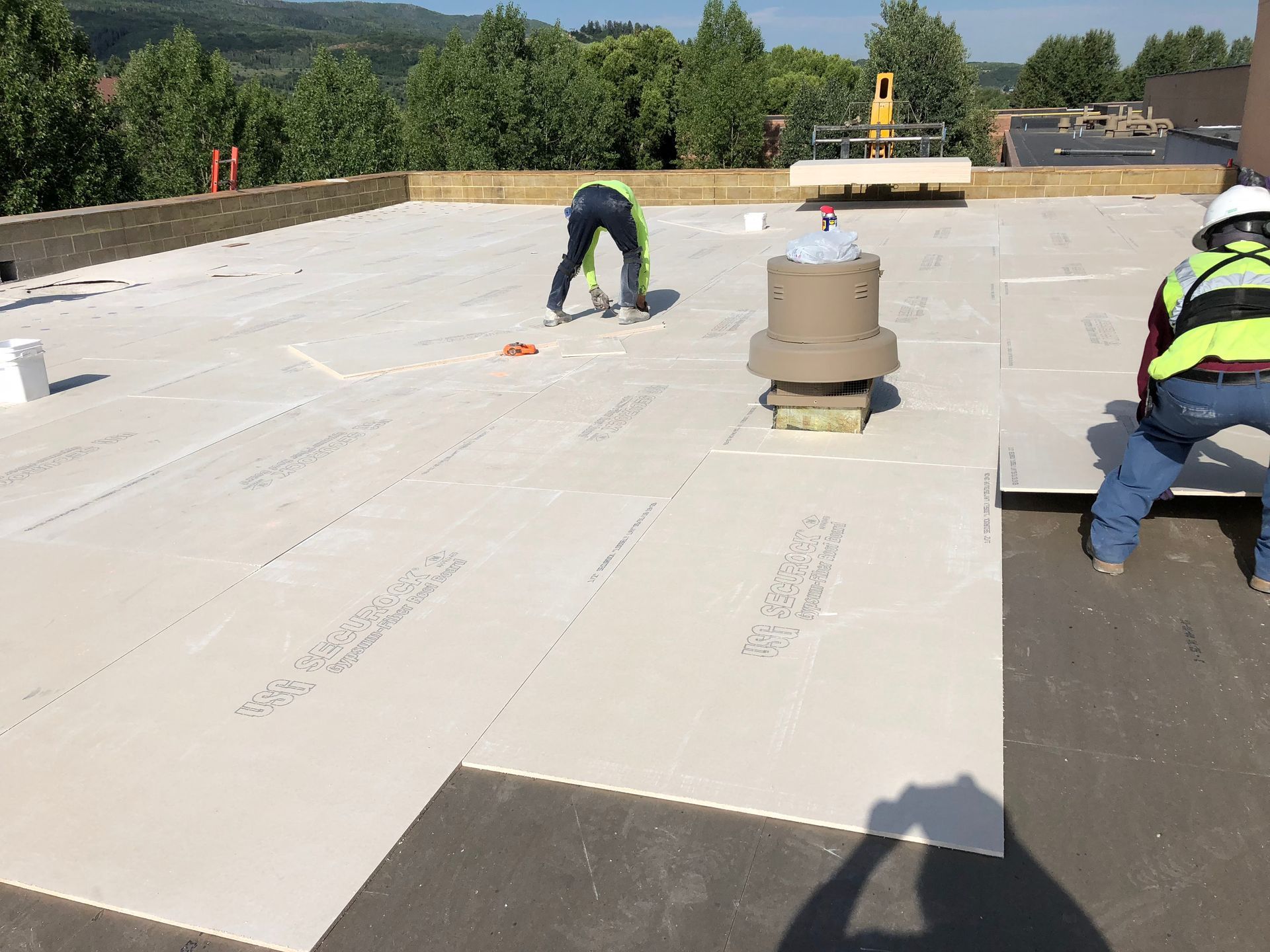 Commercial roof repairs