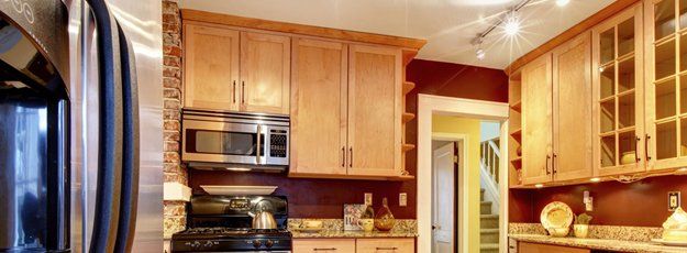 Kitchen cabinets