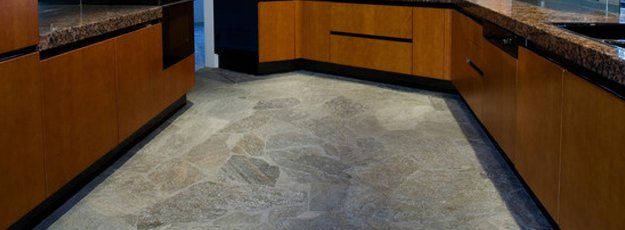Stone flooring