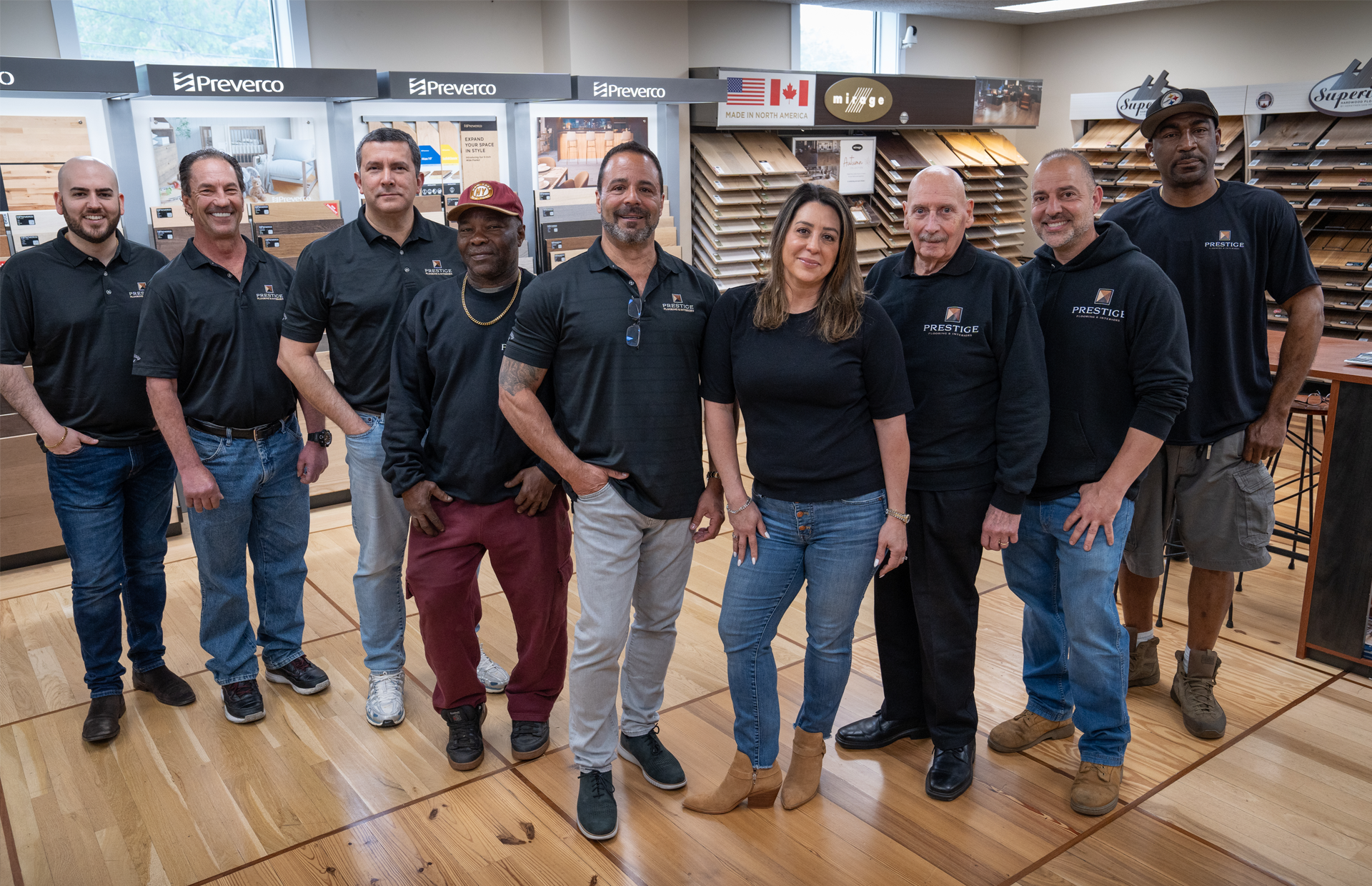 Prestige Flooring Interiors' team photo