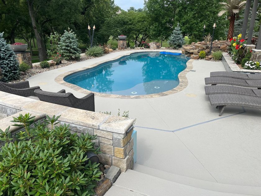 classic spraydeck pool deck