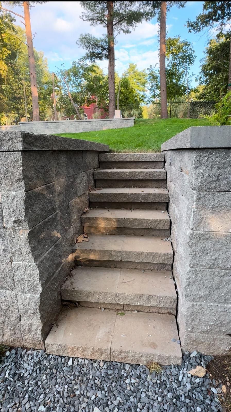 Masonry Stairs