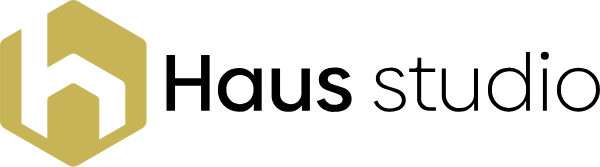 Logo: Gold hexagon with white 