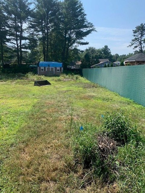 Hopkins lawn care - before