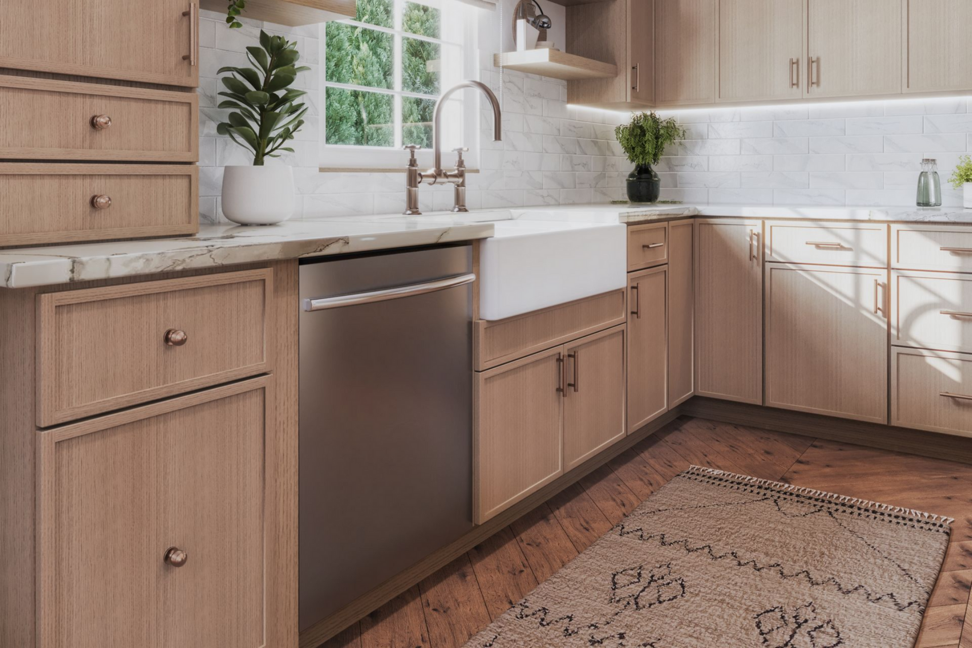 Weston Sand Shaker Solid Wood Cabinets
