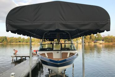 Boat Hoist Canopy