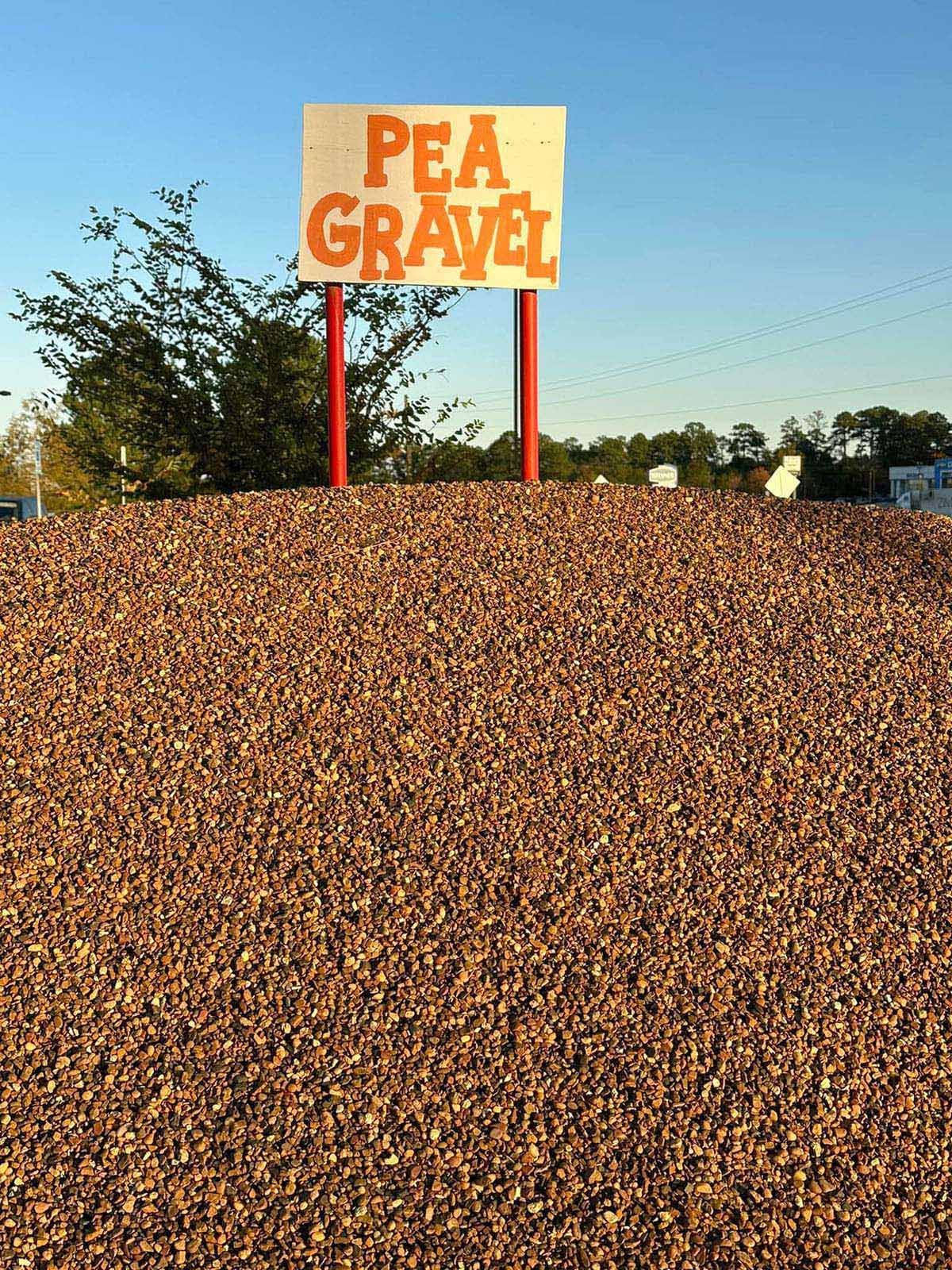Pea gravel