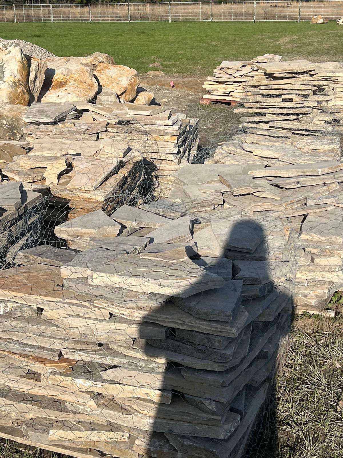 Beautiful stones for landscaping