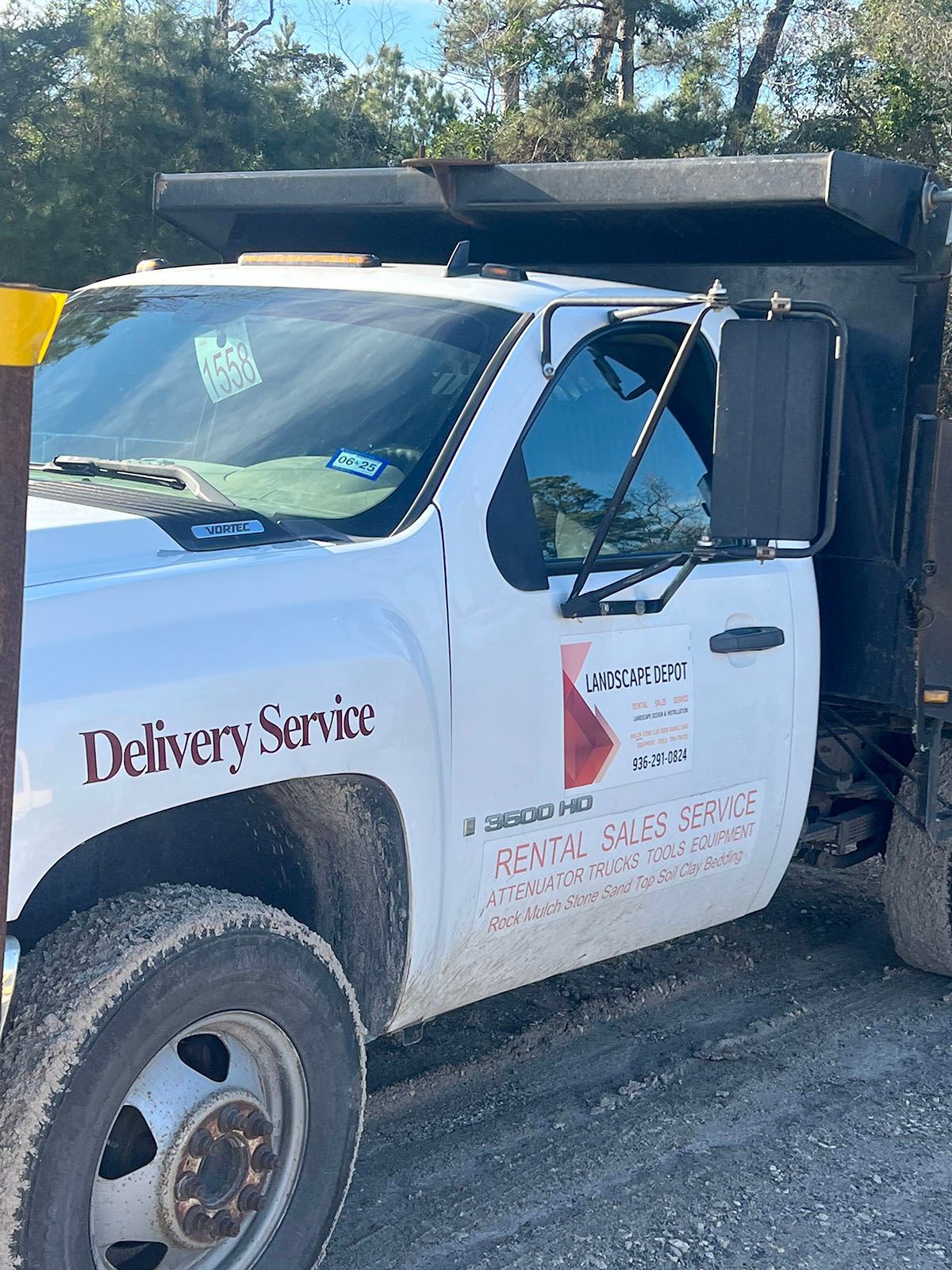 Landscape Depot delivery truck