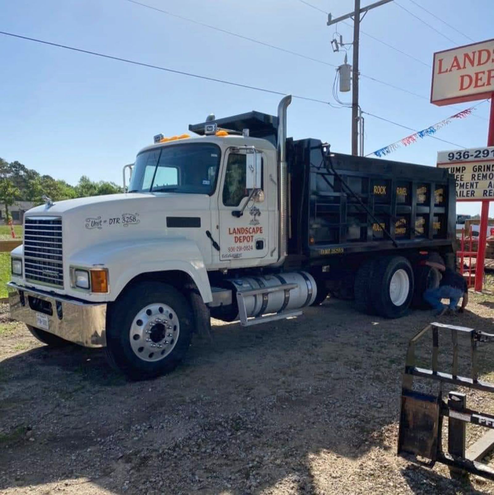 Landscape Depot truck