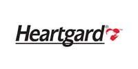 Heartgard logo: black text with a red heart symbol on a white background.