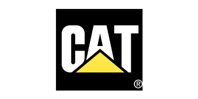 A cat logo with a yellow triangle on a black background.