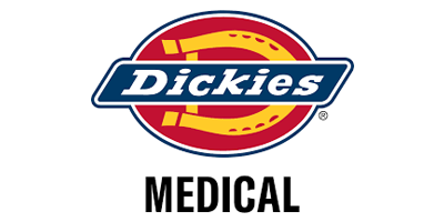 The dickies medical logo is on a white background.