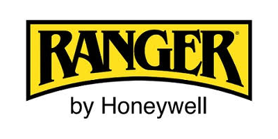 The ranger by honeywell logo is yellow and black on a white background.