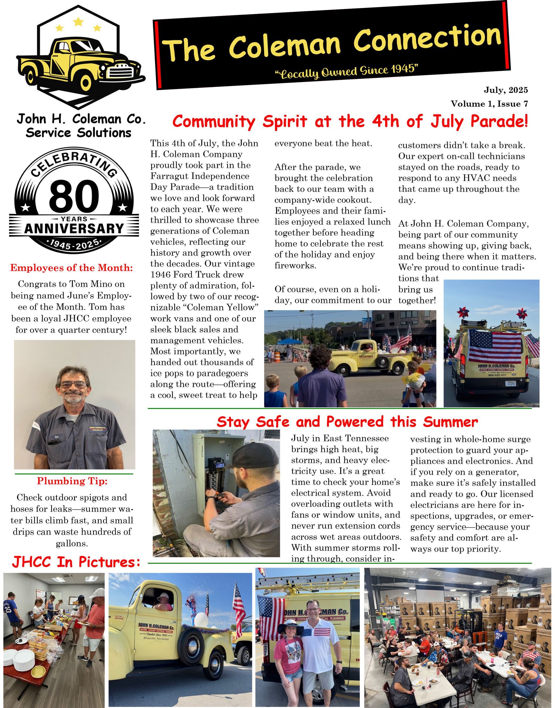 July 2025 Newsletter