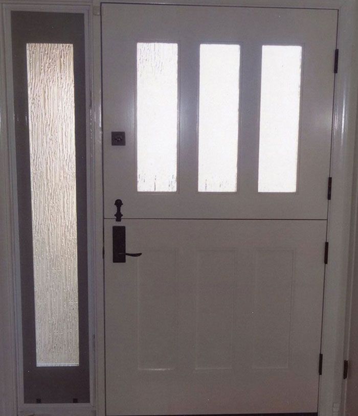 Dutch Doors with One Sidelite