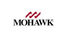 Mohawk brand logo: red wave symbol above the black word 