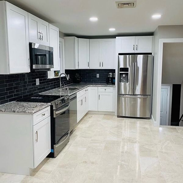 Kitchen painting and cabinetry - after