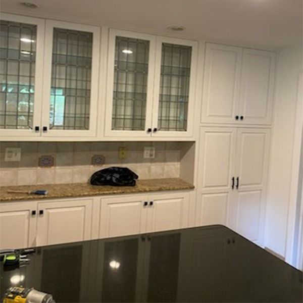 Cabinet painting - after