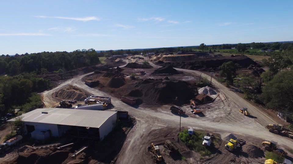 Landscaping supplies facility