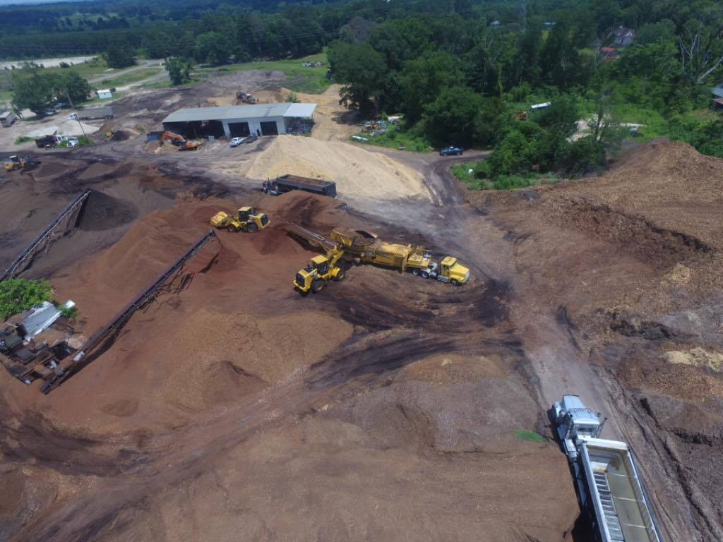 Landscaping supplies facility