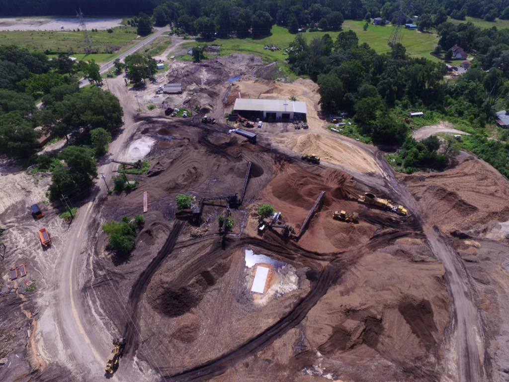 Landscaping supplies facility