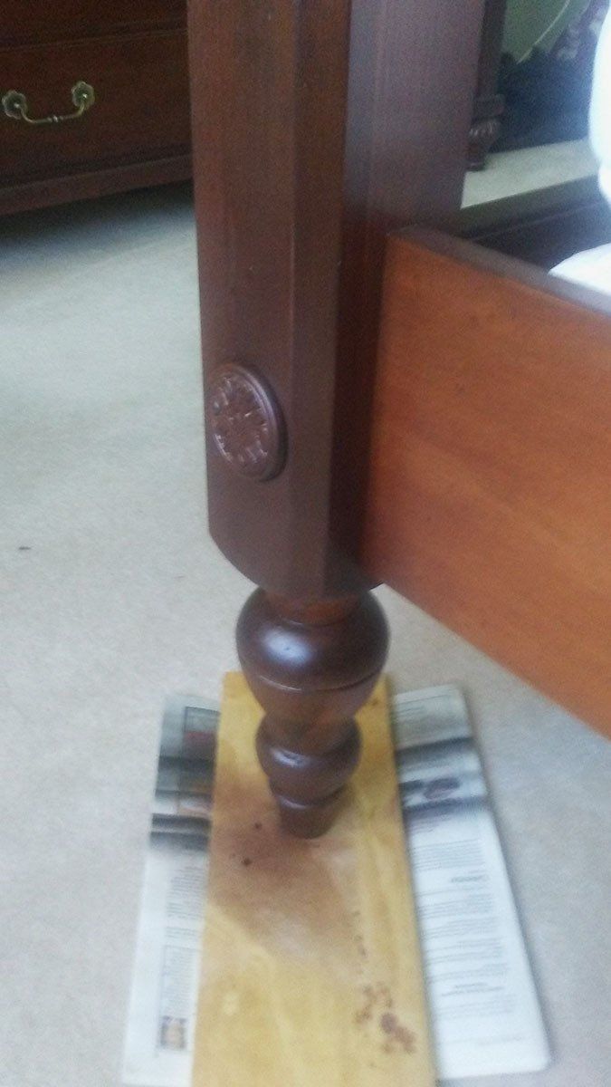 After Wood Touch Up Repairs