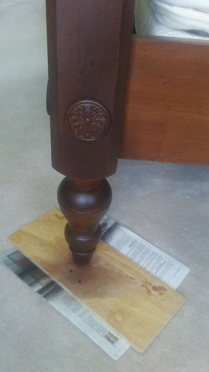 After Wood Touch Up Repairs