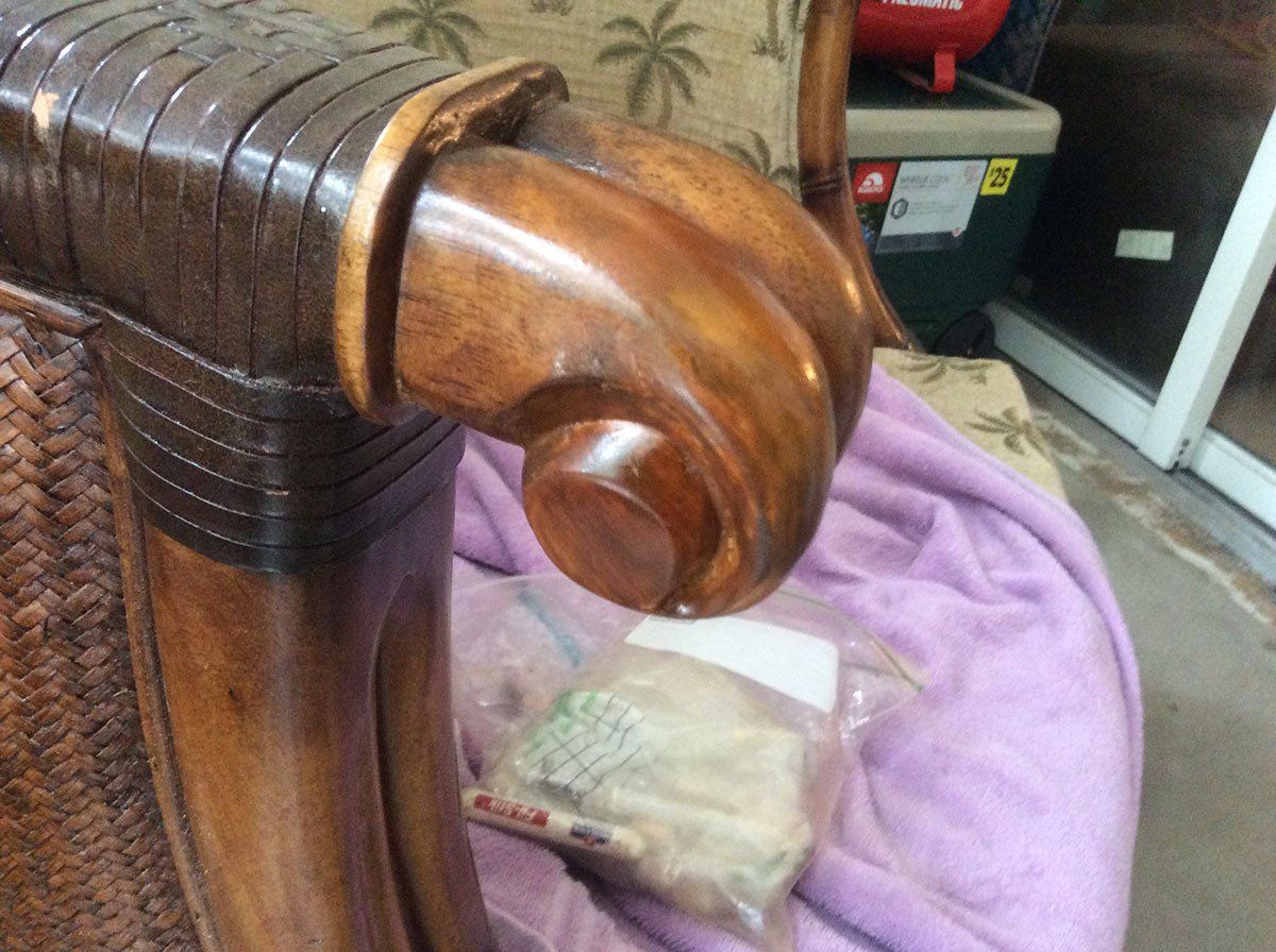 After Wood Touch Up Repairs