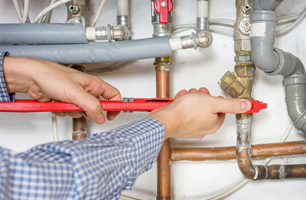 Residential plumbing service
