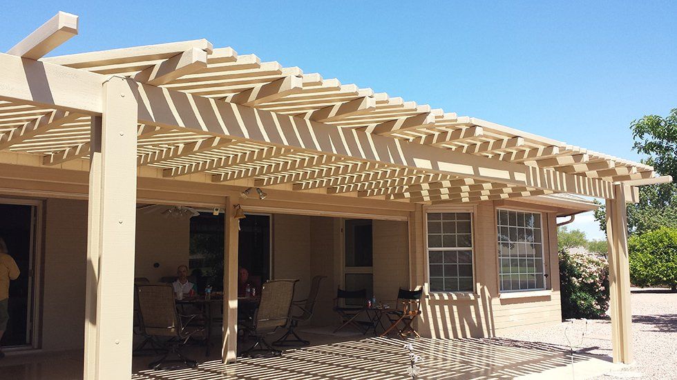 deck and shed