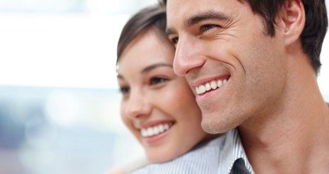 Learn More About Cosmetic Dentistry Happy couple