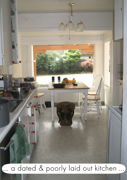 Before kitchen renovation