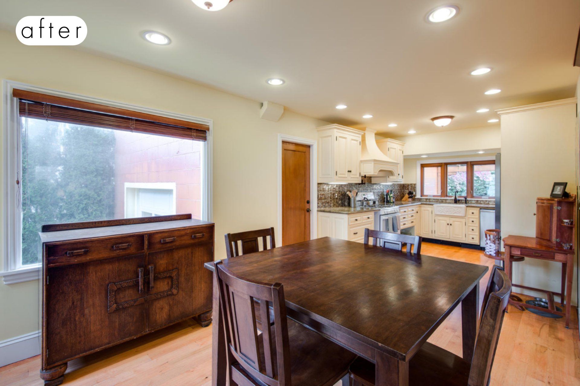 Kitchen during renovation