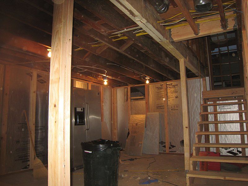 Basement remodel