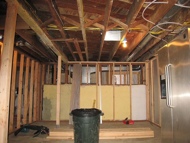 Basement remodel