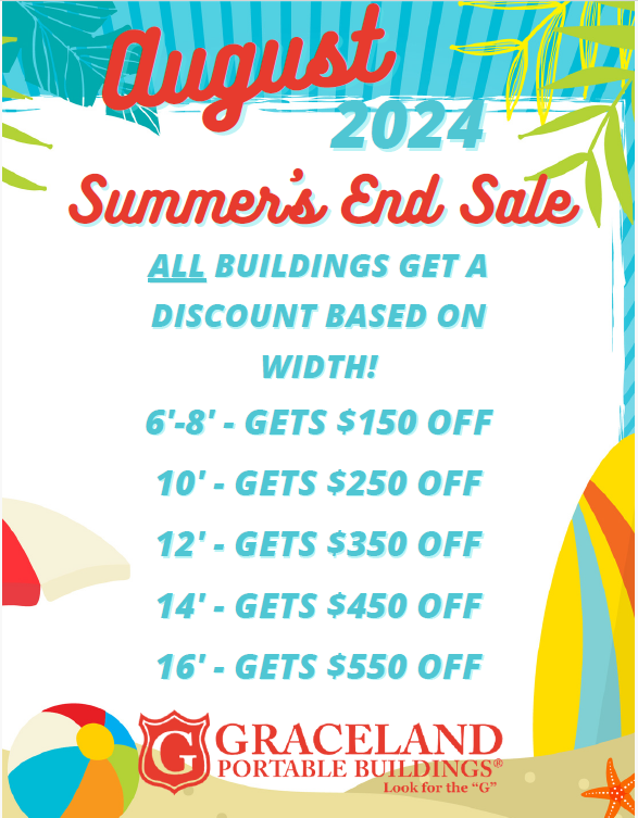 August 2024 Summer's End Sale