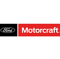 Ford and Motorcraft logos on a black, red, and white banner