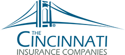 The cincinnati insurance companies logo has a bridge on it.