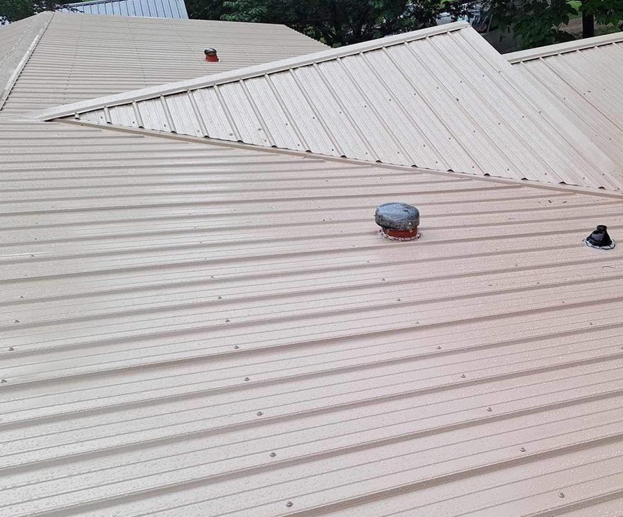 Metal roof