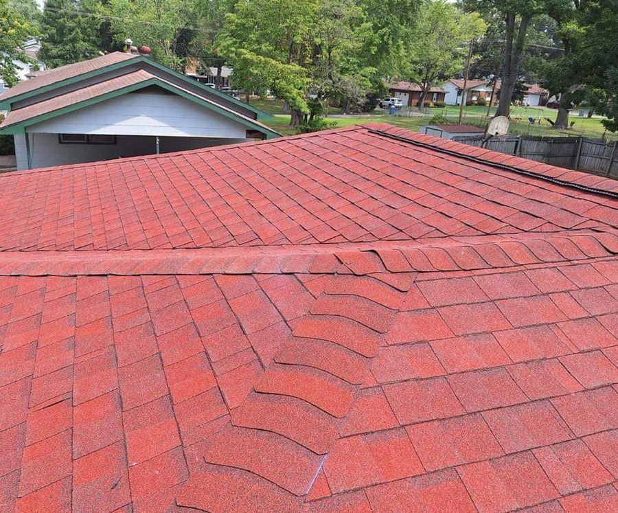 Red roofing
