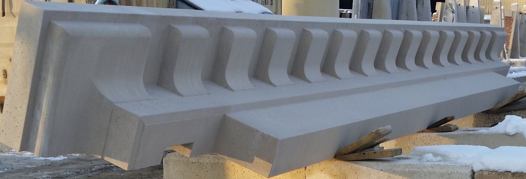cornice form high concrete