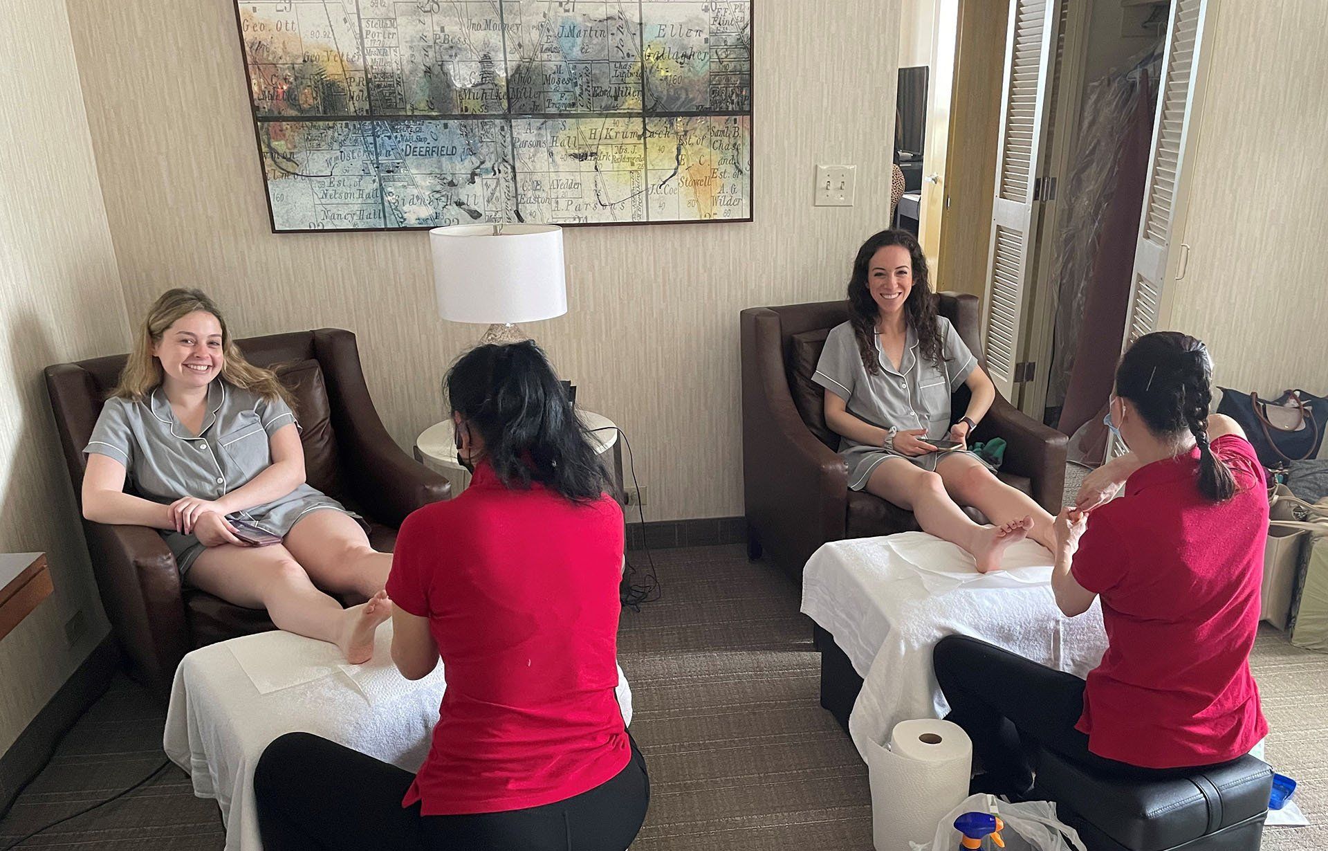 Events spa treatments