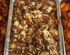 parmesan garlic chicken wings