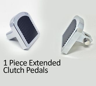 1 Piece Extended Clutch Pedals