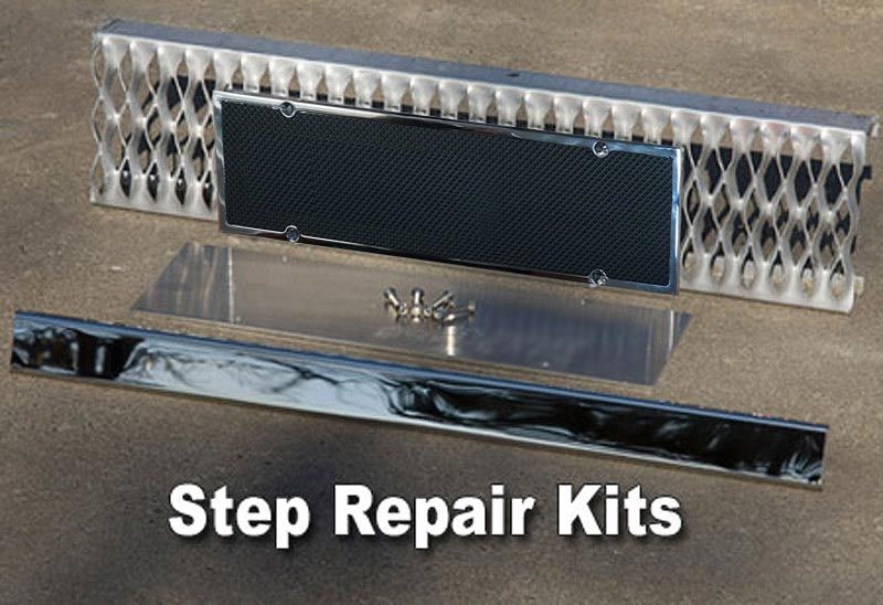Step repair plates