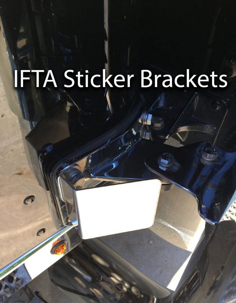 IFTA sticker brackets
