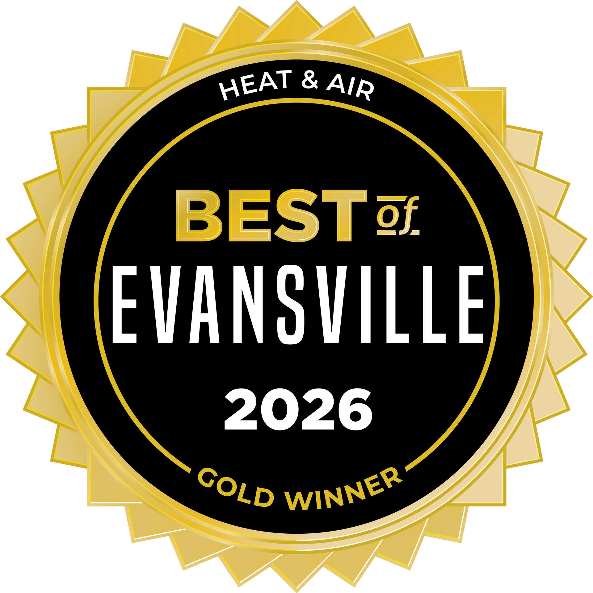Heat and Air Best of Evansville 2026